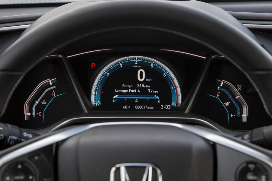 Панель приборов Honda Civic Coupe (FC3) 2016 года  (NA) (фото 30 из 40)